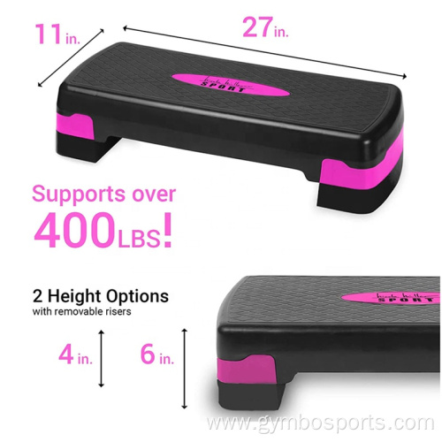 Stepper Exercise Platform Adjustable Aerobic Step